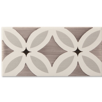 Picture of Adex USA - Studio Flower Border Bamboo Dusk