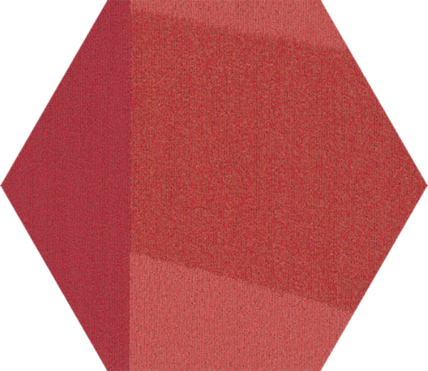 Picture of Shaw Contract - Color Shift Hexagon Tile Social