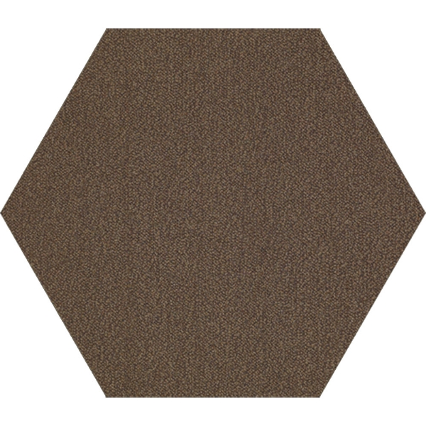 Picture of Shaw Contract - Plane Hexagon Brown