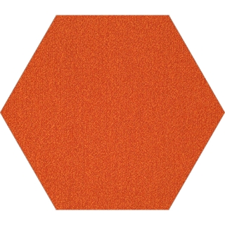Picture of Shaw Contract - Plane Hexagon Orange