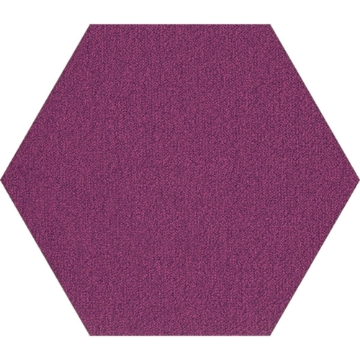 Picture of Shaw Contract - Plane Hexagon Magenta
