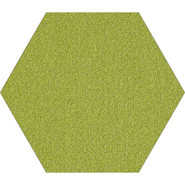 Picture of Shaw Contract - Plane Hexagon Chartreuse