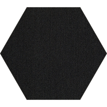 Picture of Shaw Contract - Plane Hexagon Black