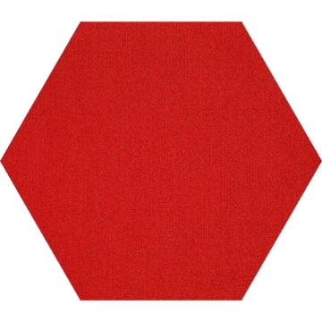 Picture of Shaw Contract - Plane Hexagon Red