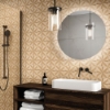 Picture of Marazzi - Geometal 6 x 6 Champagne Gold Floret