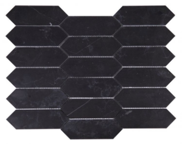 Picture of Elysium - Elongated Hex Marquina