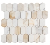 Picture of Elysium - Montage Elongated Hex Calacatta Gold Polished