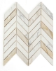 Picture of Elysium - Chevron Mosaic Calacatta Gold Polished