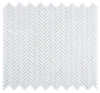 Picture of Elysium - Chevron Mosaic Long Thassos