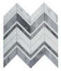 Picture of Elysium - Chevron Mosaic Ravenna Grey