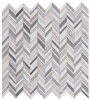 Picture of Elysium - Chevron Mosaic Shadow Blue