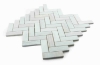 Picture of Elysium - Herringbone Mosaic Wooden White