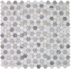 Picture of Elysium - 2 x 2 Hexagon Mosaic Blue