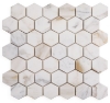 Picture of Elysium - 2 x 2 Hexagon Mosaic Calacatta Gold Polished