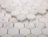 Picture of Elysium - 2 x 2 Hexagon Mosaic Calacatta Gold Polished