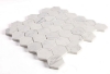 Picture of Elysium - 2 x 2 Hexagon Mosaic Calacatta White Polished