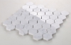 Picture of Elysium - 2 x 2 Hexagon Mosaic Carrara Polished