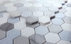 Picture of Elysium - 2 x 2 Hexagon Mosaic Deep Ocean