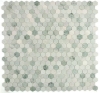 Picture of Elysium - 2 x 2 Hexagon Mosaic Green