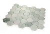 Picture of Elysium - 2 x 2 Hexagon Mosaic Green