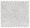 Picture of Elysium - 2 x 2 Hexagon Mosaic Grey