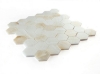 Picture of Elysium - 2 x 2 Hexagon Mosaic Onyx Ivory Honed