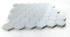 Picture of Elysium - 2 x 2 Hexagon Mosaic Thassos Polished