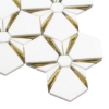 Picture of Anthology Tile - Dazzle Kaleidoscope Mosaic Kaleidoscope Gold