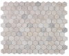 Picture of Elysium - 3 x 3 Hexagon Mosaic Eura Honed