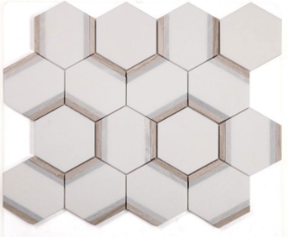 Picture of Elysium - Hexagon Mosaic Royal Sky