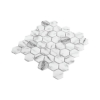 Picture of Anthology Tile - Fabrique and Nature Hex Mosaic Carrara Hex