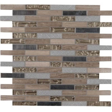 Picture of MS International - Decorative Blends Mosaic Brick Diamante Brick
