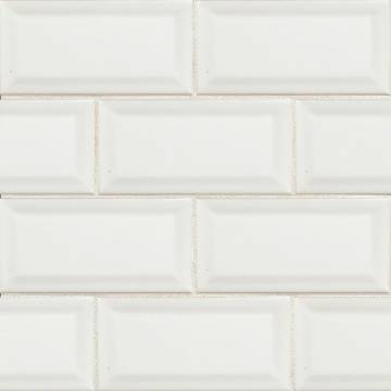 Picture of MS International - Subway 3 x 6 Beveled White Beveled