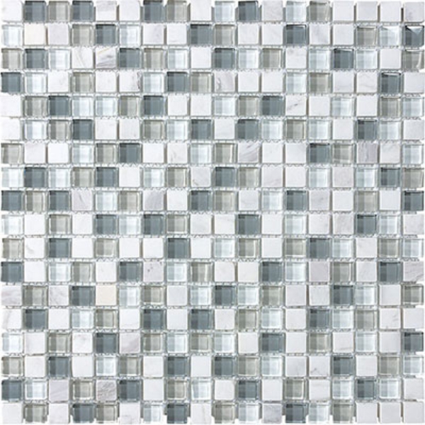 Picture of Anatolia Tile & Stone - Bliss Mosaic Glass Stone Blend Iceland