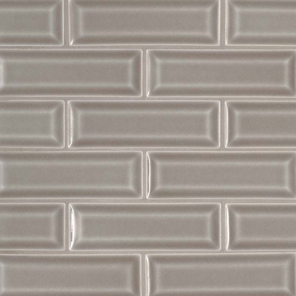 Picture of MS International - Highland Park Mosaic 2 x 6 Dove Gray