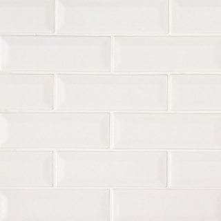 Picture of MS International - Highland Park Mosaic 2 x 6 Whisper White