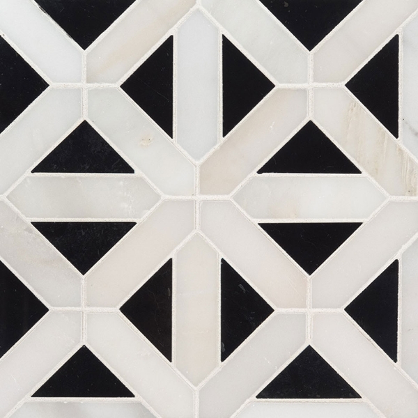 Picture of MS International - Marble Mosaics Geometrica Retro Fretwork
