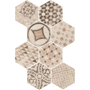 Picture of Equipe - Hexatile Cement Garden Decos Garden Sand