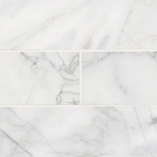 Picture of MS International - Marble 4 x 12 Honed Calacatta Cressa