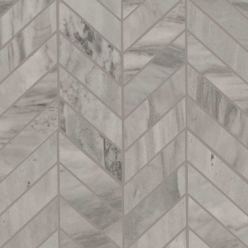 Picture of MS International - Eden Chevron Mosaic Matte Bardiglio