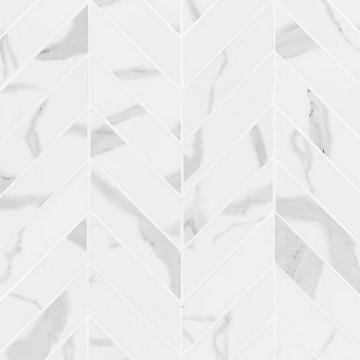 Picture of MS International - Eden Chevron Mosaic Matte Statuary