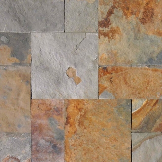 Picture of MS International - Slate and Quartzite Versailles Pattern California Gold