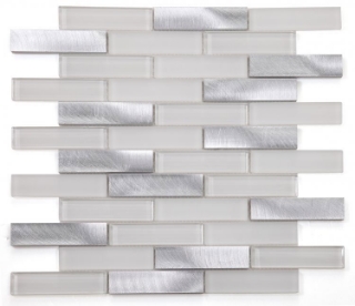Picture of Elysium - Metal Mosaic Linear Aluminum