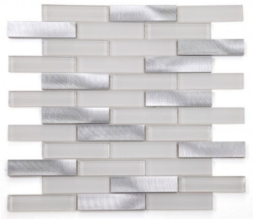 Picture of Elysium - Metal Mosaic Linear Aluminum
