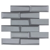 Picture of Anthology Tile - Monet Magic Bricks Mosaic Foggy Bricks