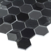 Picture of Anthology Tile - Monet Magic Hex Mosaic Smokey Hex