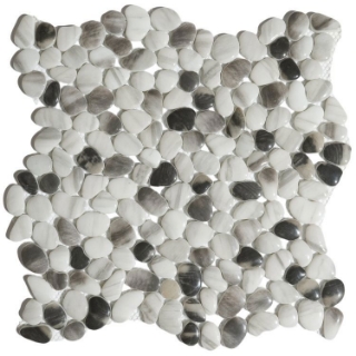 Picture of Elysium - Pebble Mosaic Art Grey