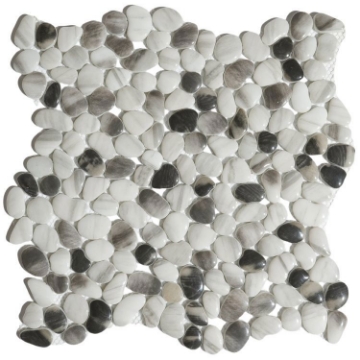 Picture of Elysium - Pebble Mosaic Art Grey