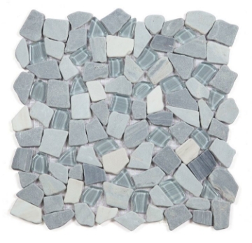 Picture of Elysium - Pebble Mosaic Blue