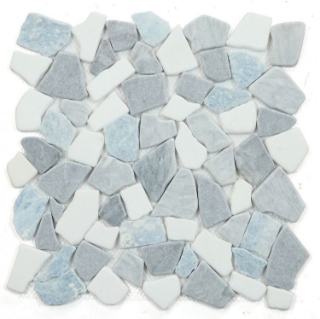 Picture of Elysium - River Stone Mosaic Blue Ocean
